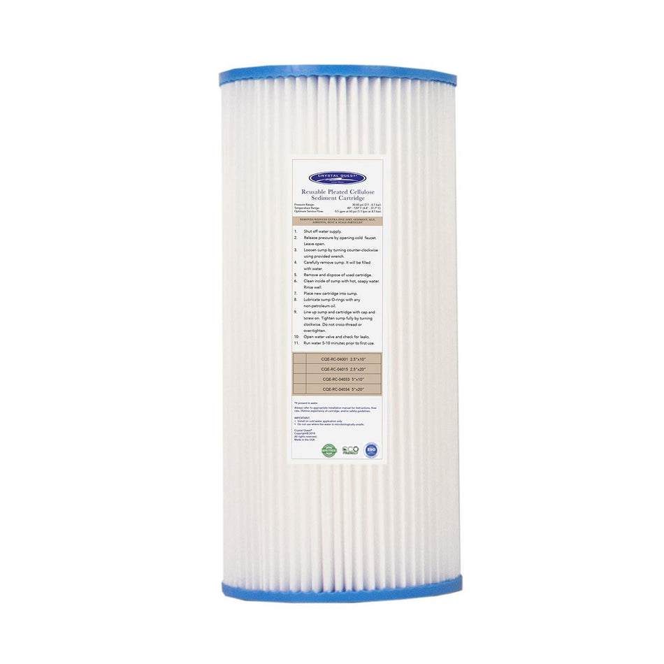 Pleated Cellulose Sediment Cartridge