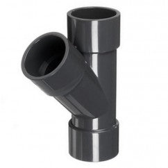 3" x 1-1/2" Sch 80 PVC Reducing Wye 875-337F