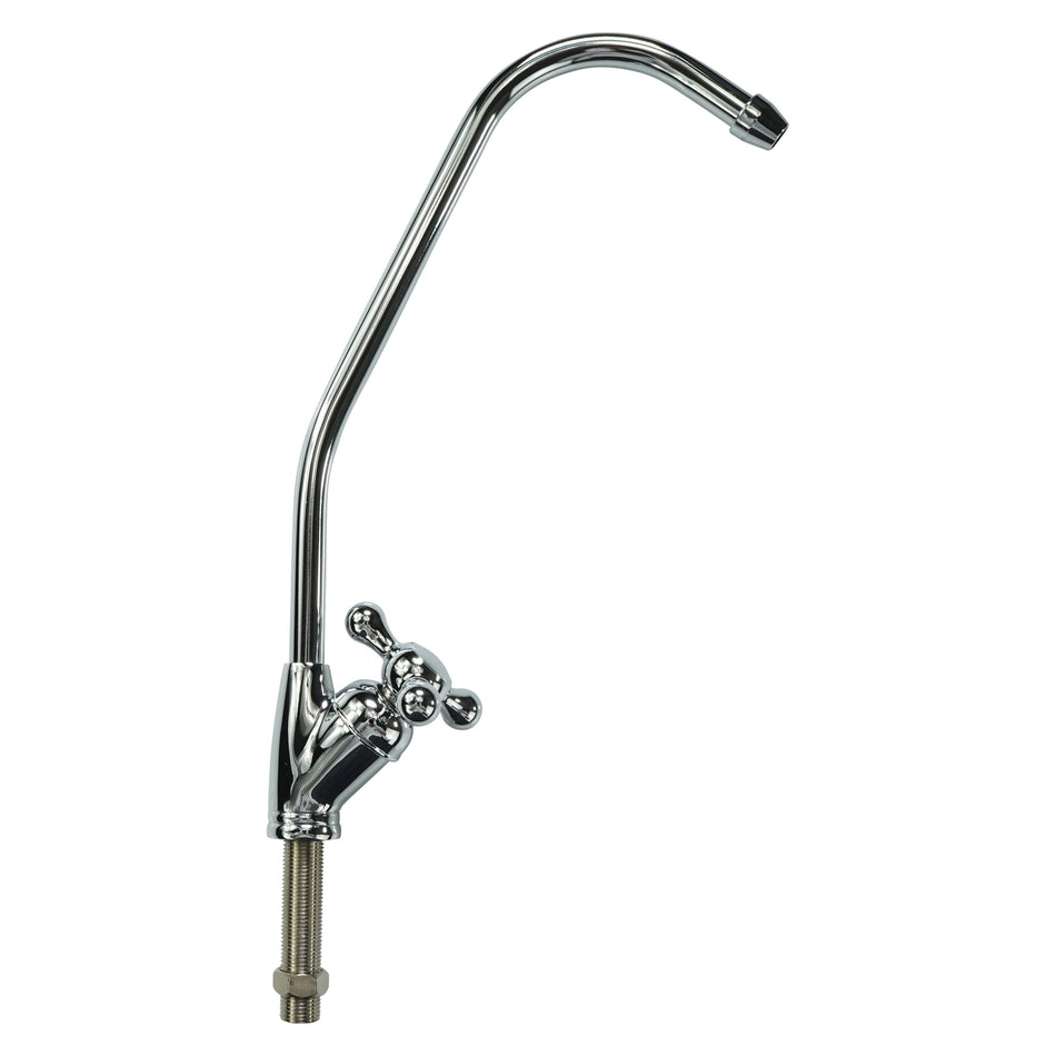 Chrome Faucet with 1/4" Tube