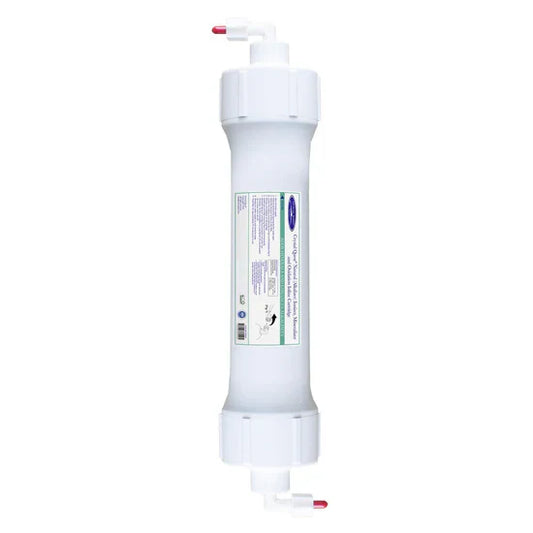 2.5" x 21" RO Membrane Housing with Cap,O-rings and Lock included - Parts - Crystal Quest Water Filters