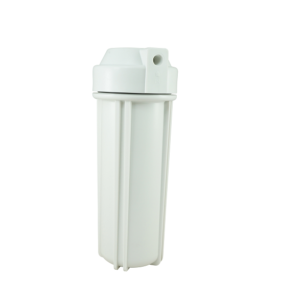 2.5" x 10" White Poly Sump and Cap Assembly