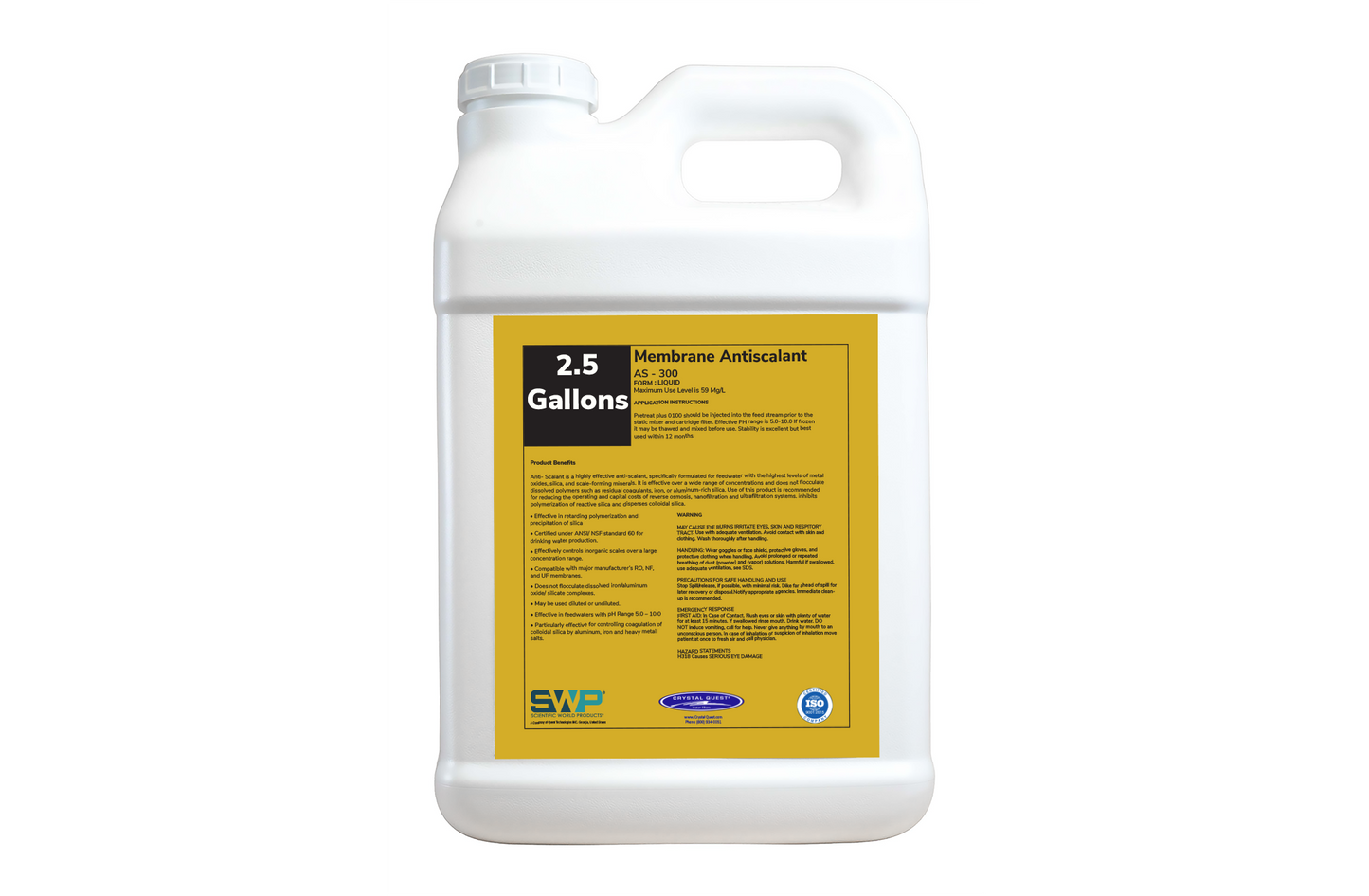 2.5 Gallons - Membrane Antiscalant