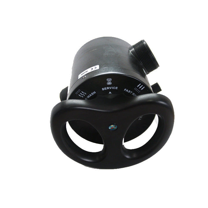 2” manual back wash controller. 2” in and 2” out. 1.5” riser