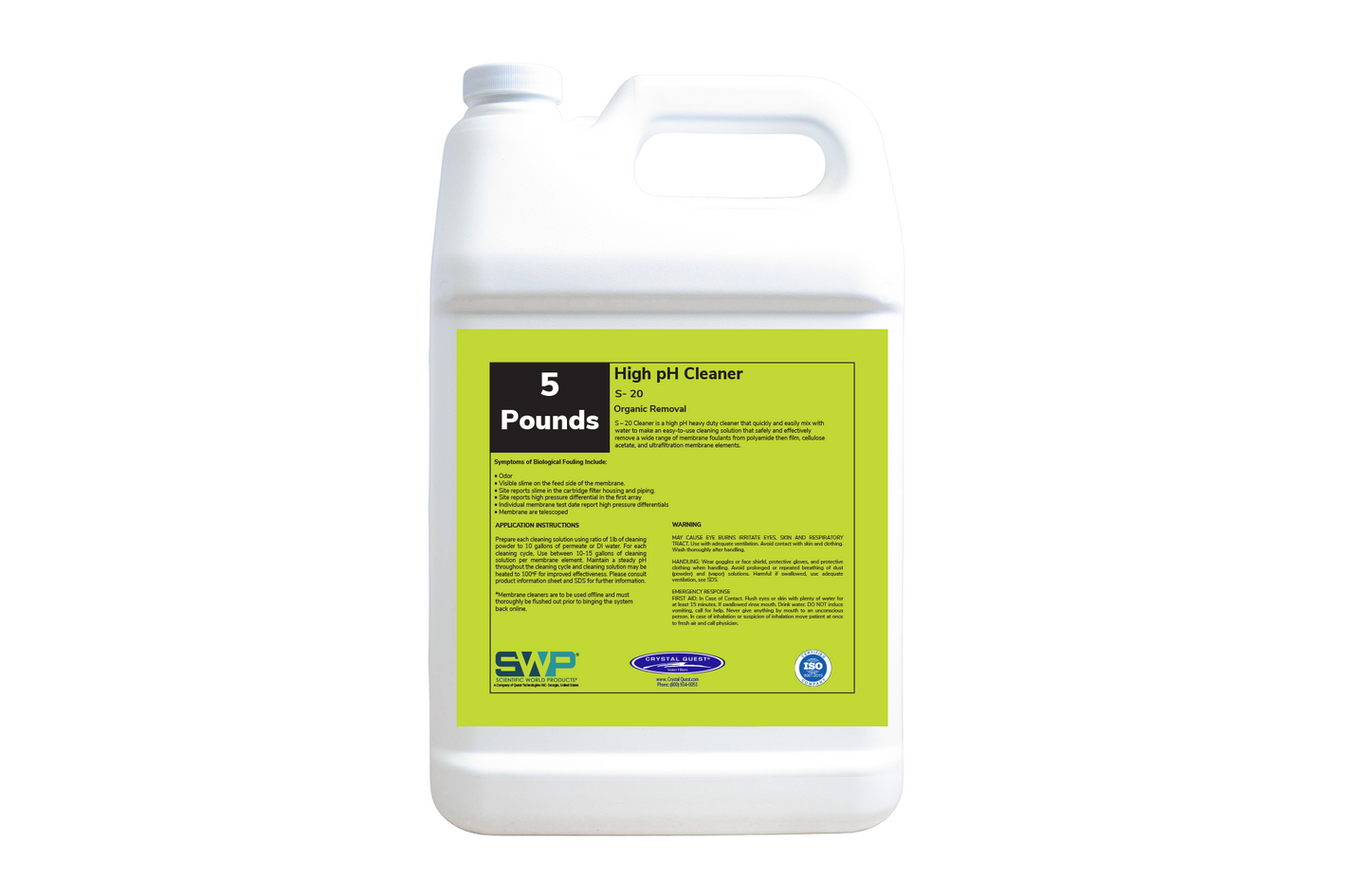 5 Pounds High pH Cleaner