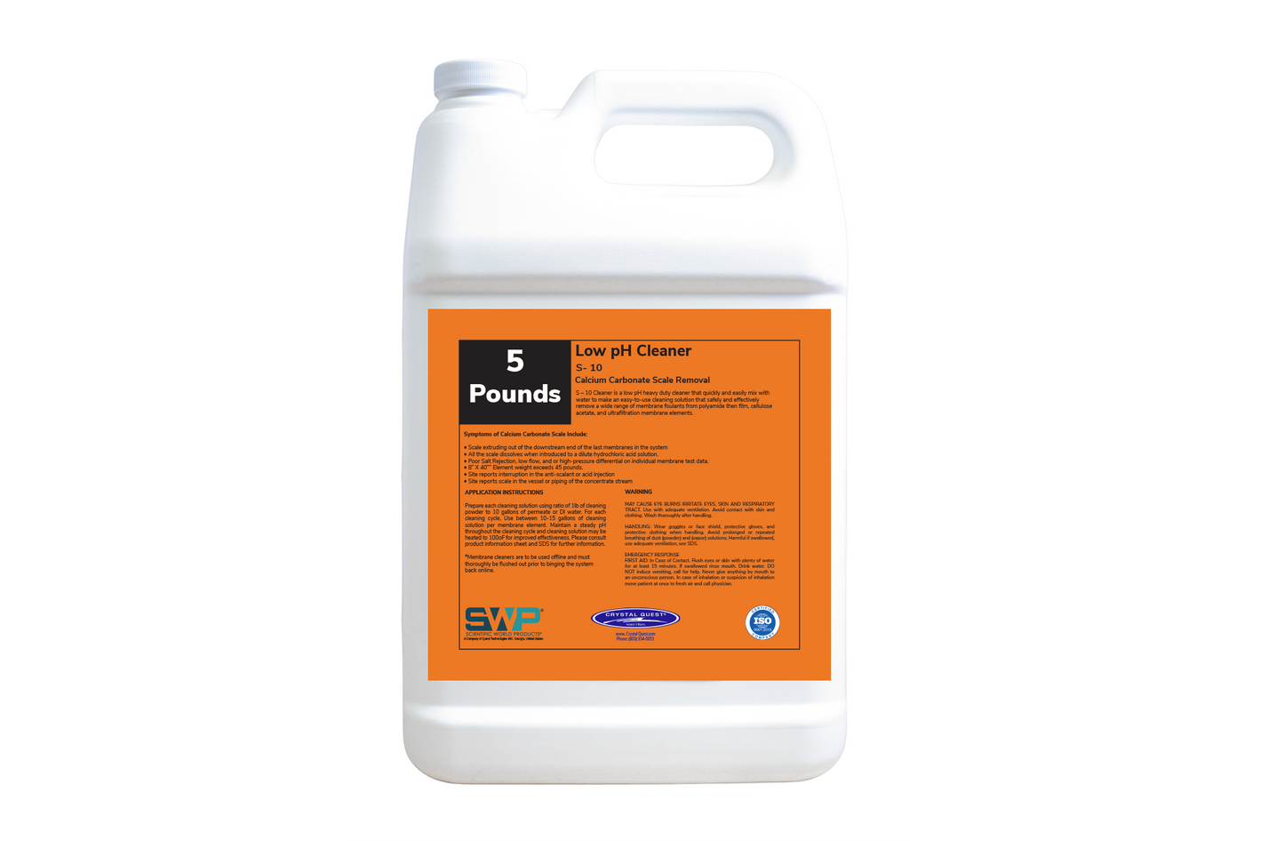 1/2 Pound Low pH Cleaner